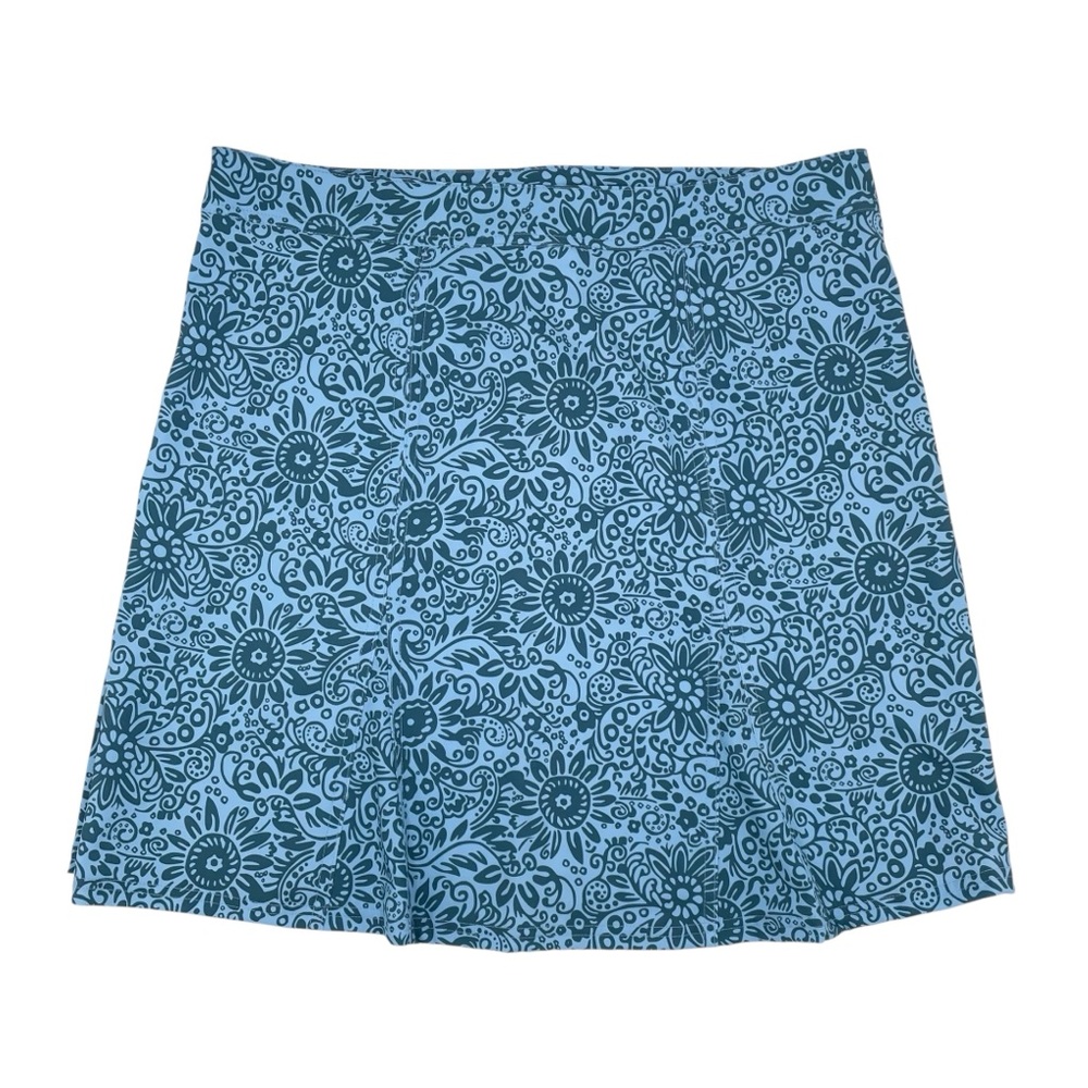 NEW RipSkirt Hawaii Tuscan Blues Skirt Women's Size Large Length 2 Wrap Cover Up